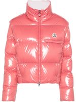 Moncler doudoune à capuche - Rose - thumbnail