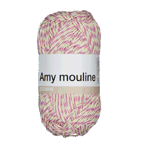 Amy mouline Haakgaren - Paars