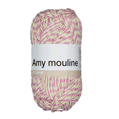 Amy mouline Haakgaren - Paars