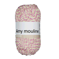 Amy mouline Haakgaren - Paars Amy mouline Haakgaren - Paars