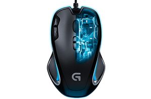 Logitech Gaming G300s Gaming-muis USB Optisch Zwart 9 Toetsen 2500 dpi Geïntegreerd profielgeheugen