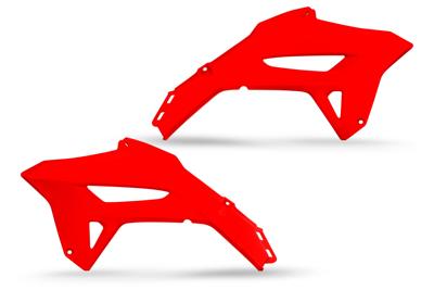 UFO PLAST Radiator covers ufo honda red