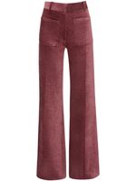 Victoria Beckham pantalon de costume Alina - Rouge