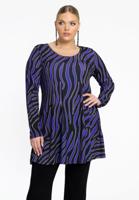 Yoek Tuniek wide bottom LINA | Zwart | Maat 46/48