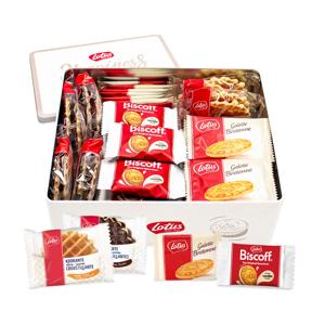 Lotus Collection Box - Krokante Wafels, Bretons Botergaletje, speculoo