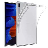 Antislip Samsung Galaxy Tab S7+/S8+ TPU Hoesje - Doorzichtig - thumbnail