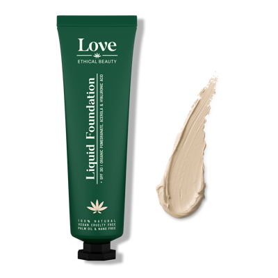 Love Ethical Beauty Make-Up Liquid Foundation Cream 30gr Love Ethical Beauty Make-Up Liquid Foundation Cream 30gr