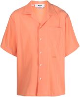 MSGM chemise à manches courtes - Orange