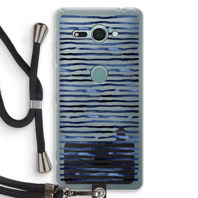 Verrassende lijnen: Sony Xperia XZ2 Compact Transparant Hoesje met koord