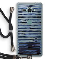 Verrassende lijnen: Sony Xperia XZ2 Compact Transparant Hoesje met koord