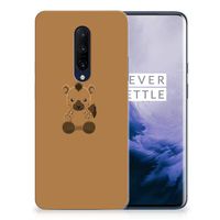 OnePlus 7 Pro Telefoonhoesje met Naam Baby Hyena - thumbnail