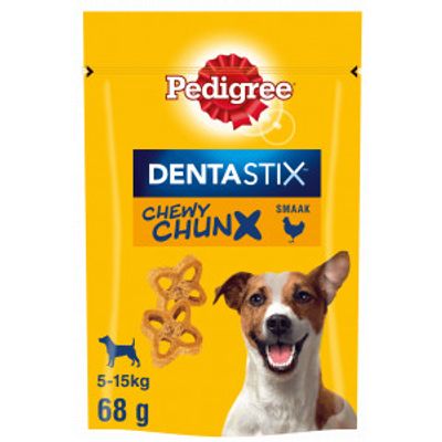 Pedigree Dentastix Chewy Chunx hondensnack mini kipsmaak (68 g) 5 stuks