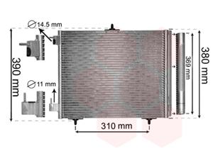 Van Wezel Airco condensor 40005295