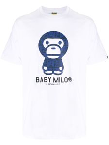 A BATHING APE® t-shirt à imprimé Baby Milo - Blanc