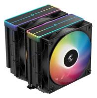 DeepCool AG620 BK ARGB V2 Chipset, Moederbord Luchtkoeler 12 cm Zwart 1 stuk(s)