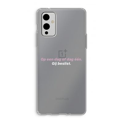 gij beslist: OnePlus 9 Transparant Hoesje