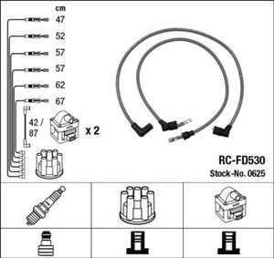 Bougiekabelset RCFD530