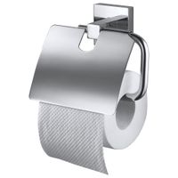 Haceka Mezzo Toiletrolhouder met Klep Chroom - Haceka Mezzo toiletpapierhouder met klep in chroom.