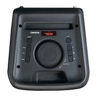 Lenco PA-200BK 3-weg mobiele accu-speaker 100 W - thumbnail