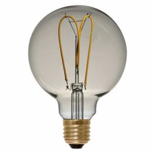 LED Globelamp 4W 140 Lumen 2200K E27 125mm Curved goud Segula