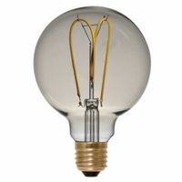 LED Globelamp 4W 140 Lumen 2200K E27 125mm Curved goud Segula