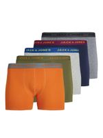 Jack & Jones Jack & Jones Plus Size Boxershorts Trunks Heren JACSOLID CONTRAST 5-Pack - thumbnail