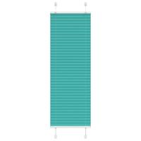 Pliss rolgordijn 45x150 cm stofbreedte 44,4 cm petrol groen