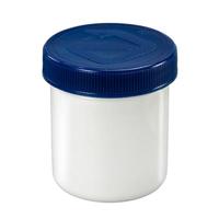 Spruyt Hillen Zalfflacon wit/blauw met dop 40ml