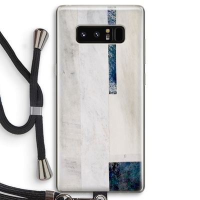 Meet you there: Samsung Galaxy Note 8 Transparant Hoesje met koord