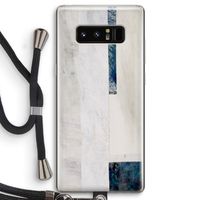 Meet you there: Samsung Galaxy Note 8 Transparant Hoesje met koord