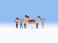 NOCH German Fans schaalmodel onderdeel en -accessoire Figuurtjes - thumbnail