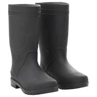 VidaXL Regenlaarzen maat 40 pvc zwart