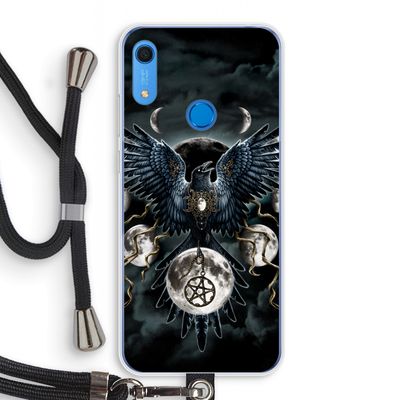 Sinister Wings: Huawei Y6s Transparant Hoesje met koord