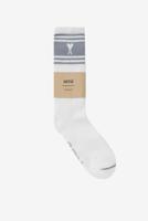 Ami Paris sokken New ADC Striped USC012.AW0015 clay blue