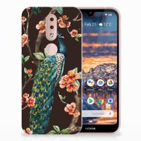 Nokia 4.2 | TPU Hoesje | Pauw met Bloemen