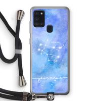 Sterrenbeeld - Licht: Samsung Galaxy A21s Transparant Hoesje met koord