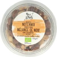 Nice & Nuts Notenmix zonder pinda met zeezout geroosterd bio