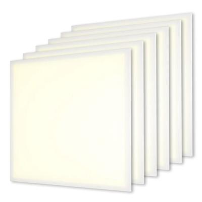 6x LED Paneel - 62x62 cm - 36 Watt - 4860lm (135lm/W) - 3000K warm wit - Flikkervrij - UGR22 - 5 jaar garantie