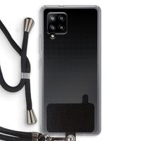 Musketon Halftone: Samsung Galaxy A42 5G Transparant Hoesje met koord