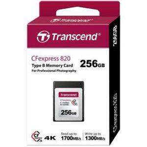 Transcend CFexpress 820 flashgeheugen 256 GB NAND