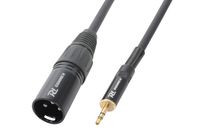 PD Connex 3.5mm mini jack Stereo - XLR Male kabel 0.5 meter - thumbnail