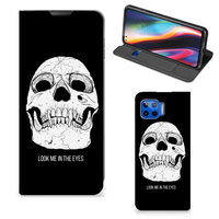 Mobiel BookCase Motorola Moto G 5G Plus Skull Eyes