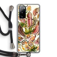 Haeckel Nepenthaceae: Samsung Galaxy S20 FE / S20 FE 5G Transparant Hoesje met koord