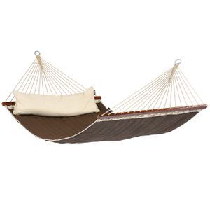 Tropilex Hangmat 'American' Brown - Bruin - Amerikaans, Spreidstok, Weerbestendig - 180 kg