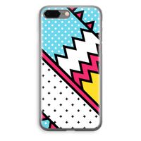 Pop Art #2: iPhone 8 Plus Transparant Hoesje
