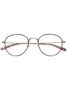 Garrett Leight lunettes de vue Paloma à monture ronde - Marron
