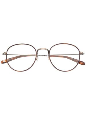 Garrett Leight lunettes de vue Paloma à monture ronde - Marron
