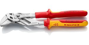 Knipex Sleuteltang | lengte 250 mm spanwijdte 46 mm | verchroomd meercomponenten mantels | VDE | 1 stuk - 86 06 250 - 86 06 250