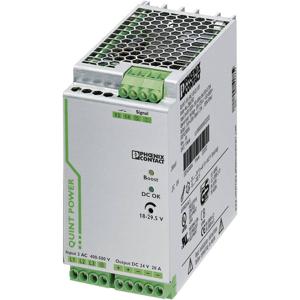 Phoenix Contact QUINT-PS/3AC/24DC/20 DIN-rail netvoeding 24 V/DC 20 A 480 W Aantal uitgangen: 1 x Inhoud: 1 stuk(s)