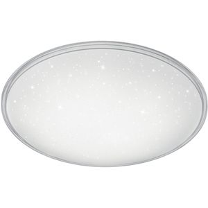 LED Plafondlamp - Trion Kanimo - 21W - Natuurlijk Wit 4000K - Dimbaar - Rond - Mat Wit - Kunststof